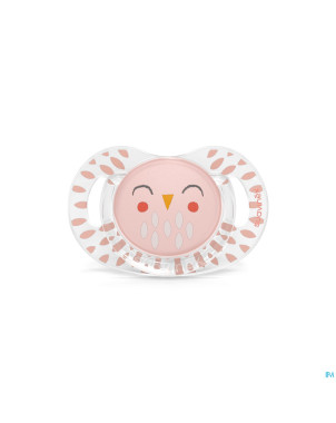 Suavinex bonhomia sooth.sili.flat+18m feather pink
