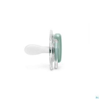 Suavinex bonhomia soother sili. rev 0/6m owl green