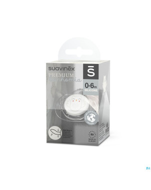 Suavinex bonhomia soother sili. rev 0/6m owl beige