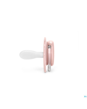 Suavinex bonhomia soother sili.rev 6/18m owl pink