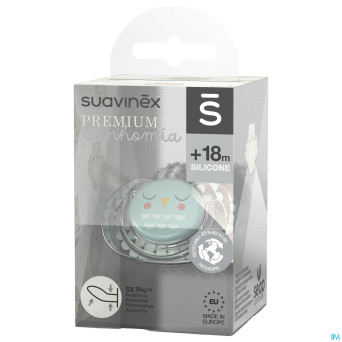 Suavinex bonhomia sooth.sili.rev+18m feather green