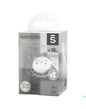 Suavinex bonhomia sooth.sili.rev+18m feather beige