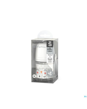 Suavinex bonhomia bottle pa sili.featherbeige150ml