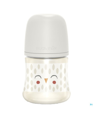 Suavinex bonhomia bottle pa sili.featherbeige150ml