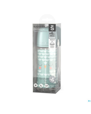 Suavinex bonhomia bottle pa sili.feathergreen360ml