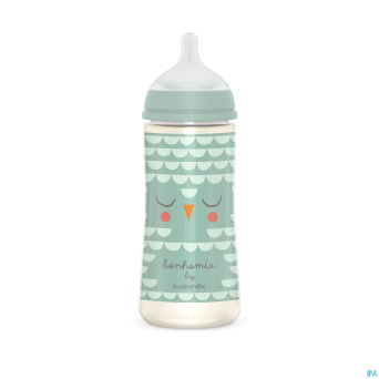 Suavinex bonhomia bottle pa sili.feathergreen360ml