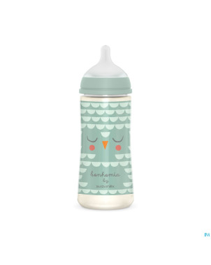 Suavinex bonhomia bottle pa sili.feathergreen360ml