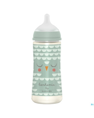 Suavinex bonhomia bottle pa sili.feathergreen360ml