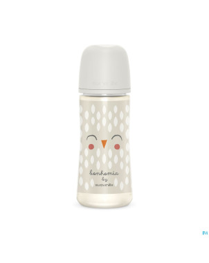 Suavinex bonhomia bottle pa sili.featherbeige360ml