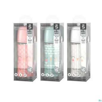 Suavinex bonhomia bottle pa sili.featherbeige360ml