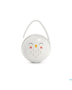 Suavinex bonhomia duo soother holder owl beige