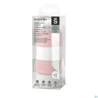 Suavinex bonhomia milk powder dispenser pink