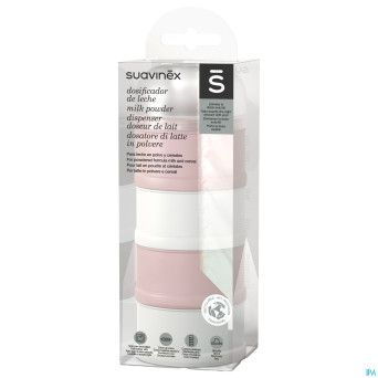 Suavinex bonhomia milk powder dispenser pink