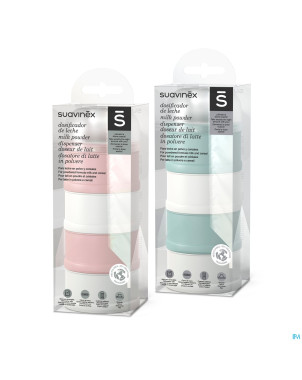 Suavinex bonhomia milk powder dispenser pink
