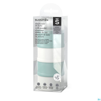 Suavinex bonhomia milk powder dispenser green