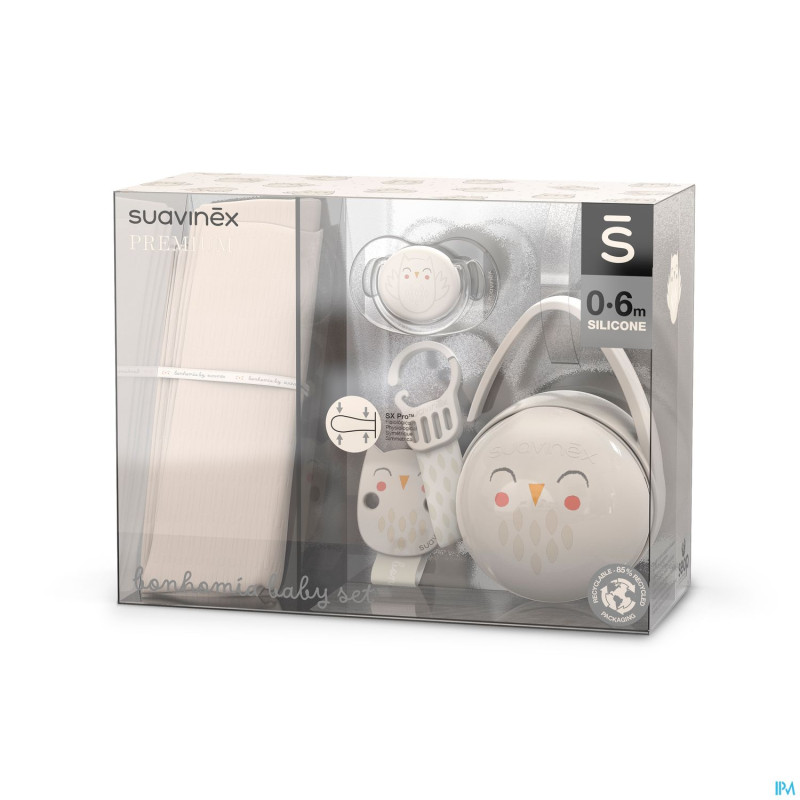 Suavinex bonhomia gift set beige    4 prod.