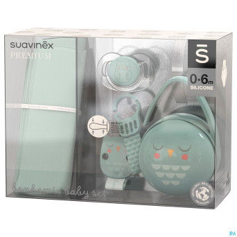 Suavinex bonhomia gift set green    4 prod.