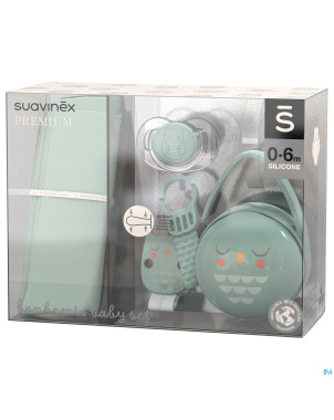 Suavinex bonhomia gift set green    4 prod.