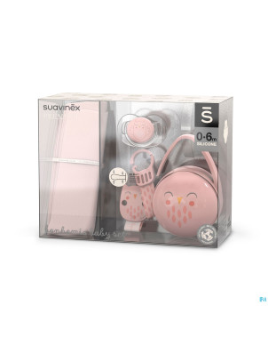 Suavinex bonhomia gift set pink    4 prod.