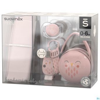 Suavinex bonhomia gift set pink    4 prod.