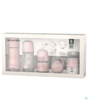 Suavinex bonhomia welcome baby set pink    6 prod.