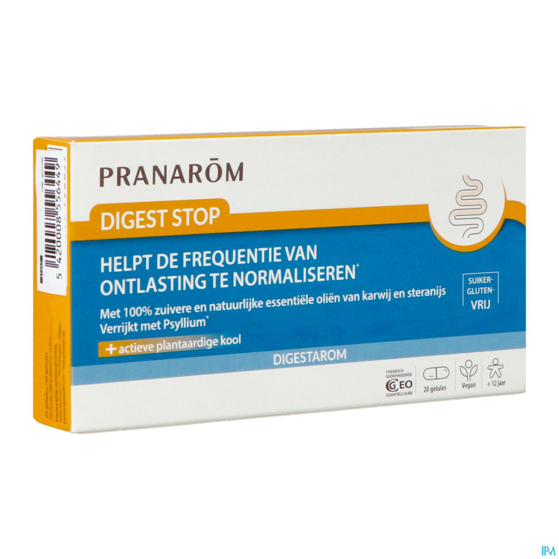 Pranarom digestarom digest stop caps 20