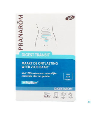 Pranarom digestarom digest transit sach 10x6g