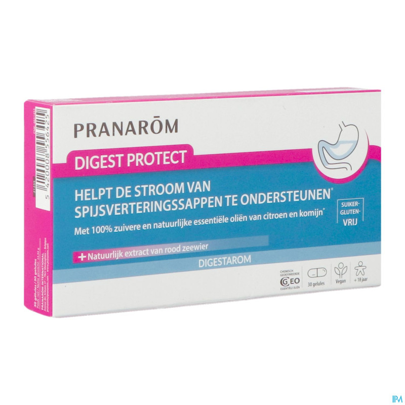 Pranarom digestarom digest protect caps 30