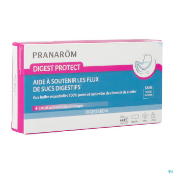 Pranarom digestarom digest protect caps 30
