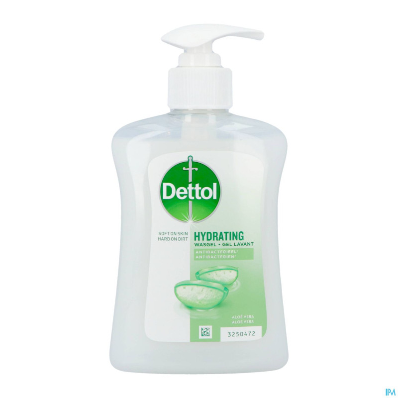 Dettolhygiene gel lavant hydrating aloe vera 250ml