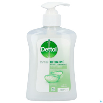 Dettolhygiene gel lavant hydrating aloe vera 250ml
