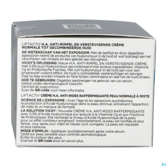 Vichy liftactiv ha cr a/ride rafferm.norm&mixt50ml