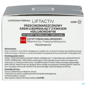 Vichy liftactiv ha cr a/ride rafferm.norm&mixt50ml