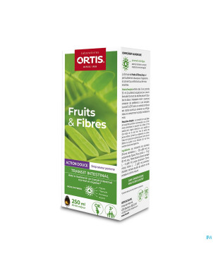 Ortis fruits & fibres action douce sirop    250ml