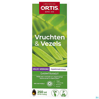 Ortis fruits & fibres action douce sirop    250ml