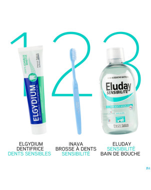 Eludril sensitive dents sensibles 500ml