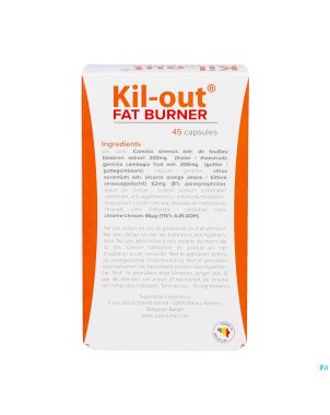 Kil out fat burner    caps 45
