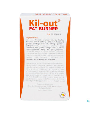 Kil out fat burner    caps 45
