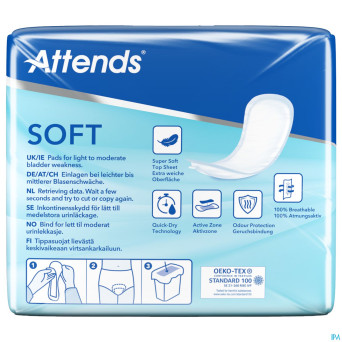 Attends soft 4 maxi 10