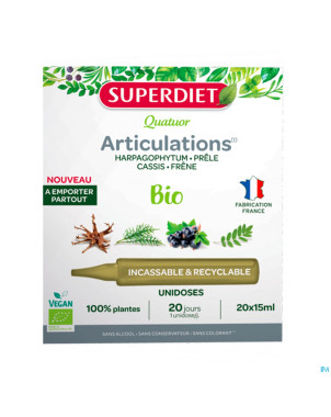 Superdiet unicadose 4 harpago articu bio   20x15ml