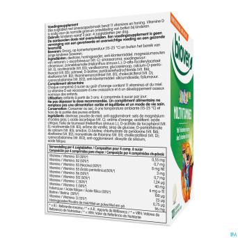 Biover multivitamine junior    comp 120