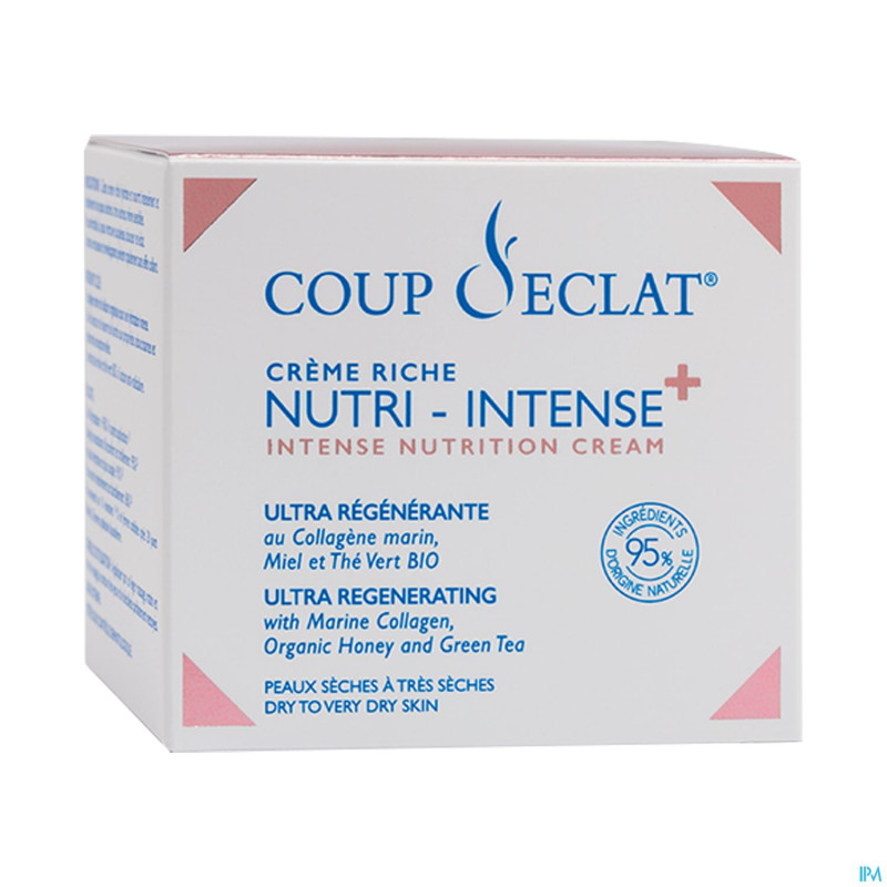 Coup d'eclat creme riche nutri intense+    50ml
