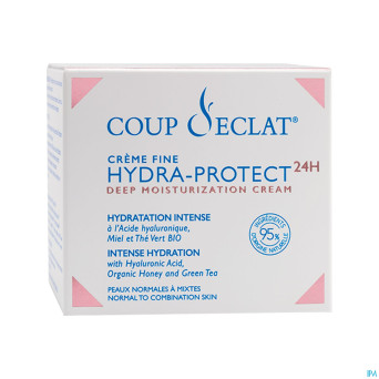 Coup d'eclat creme fine hydra protect 24h    50ml