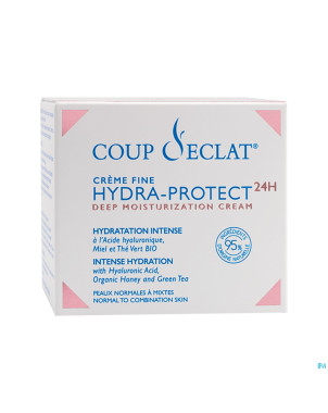 Coup d'eclat creme fine hydra protect 24h    50ml