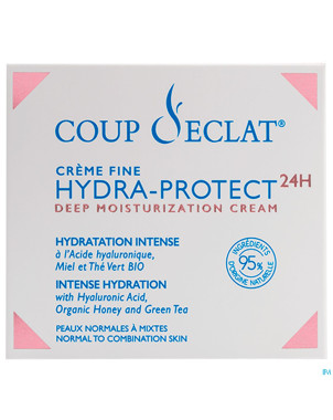Coup d'eclat creme fine hydra protect 24h    50ml