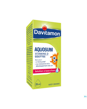 Davitamon vitamine d aquosum    gouttes 25ml