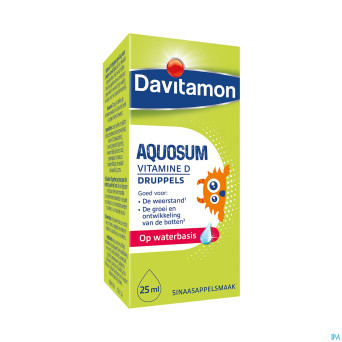 Davitamon vitamine d aquosum    gouttes 25ml