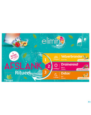 Elimin one two tea    sach infusions 3x14