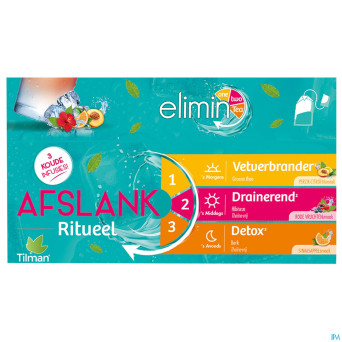 Elimin one two tea    sach infusions 3x14