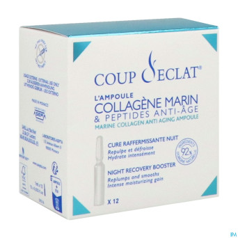 Coup d'eclat collagen marin energ. aa   amp 12x1ml